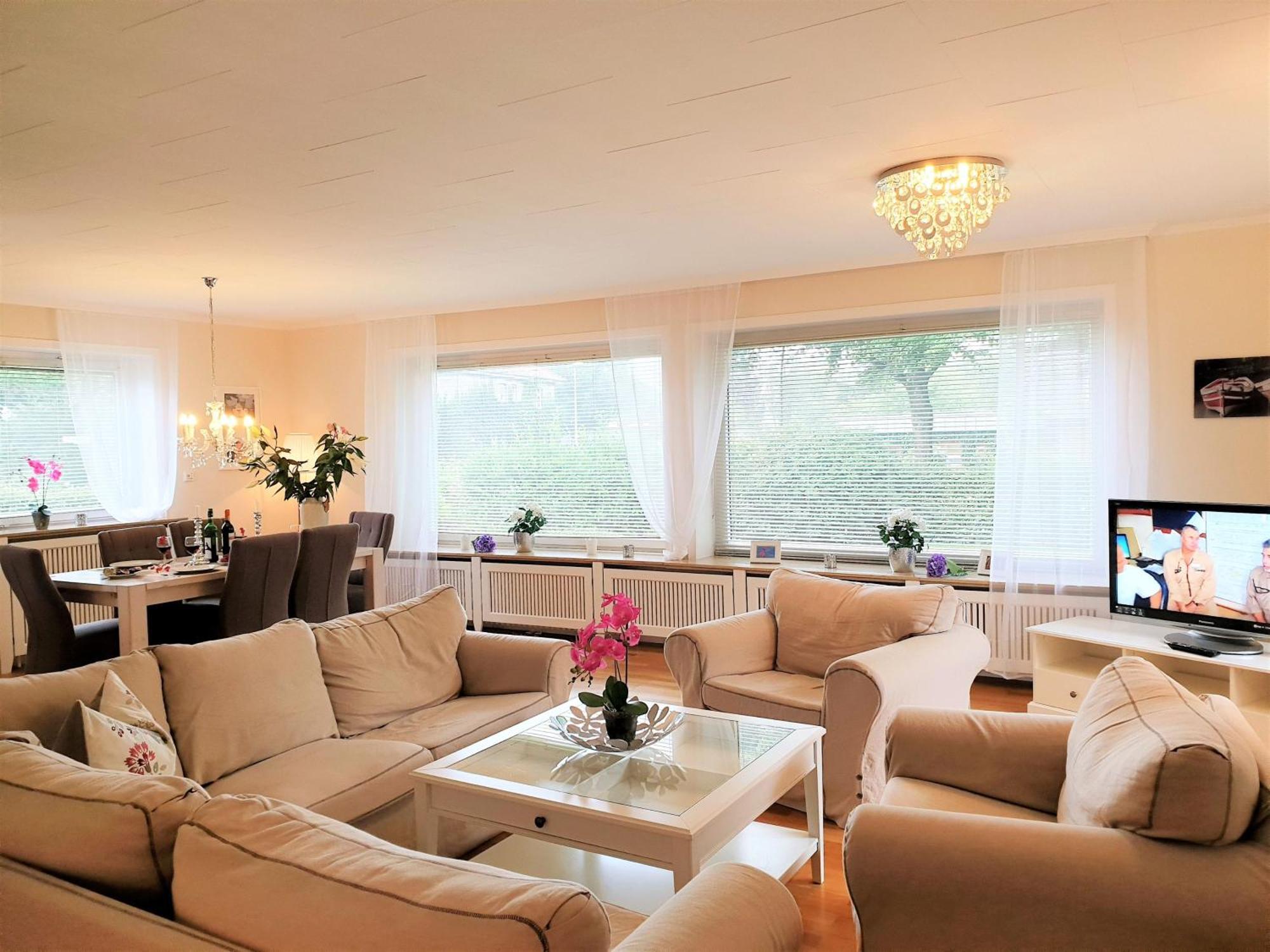 Fewo1846 - Villa Westerallee - Bungalow Mit Drei Schlafzimmern Und Garten Фленсбург Екстериор снимка